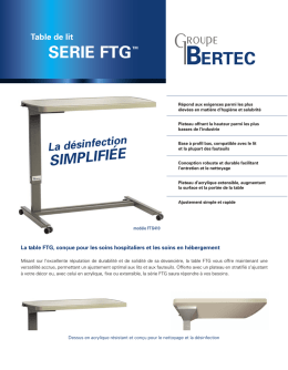 serie ftg - Groupe Bertec