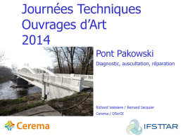 Diagnostic, auscultation, réparations du pont Pakowski