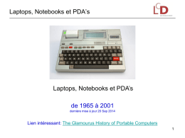 Laptop, Notebook, PDA