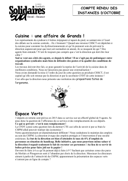 CTE du CHP Morlaix octobre 2014 - Sud Santé Sociaux du Finistère