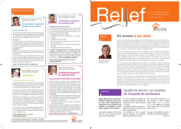 Relief n°96 - avril 2014 (pdf - 3,19 Mo)