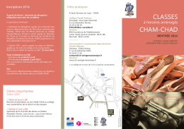 CRD CHAM CHAD sans logo ville 2014.indd