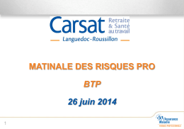 BTP - Carsat