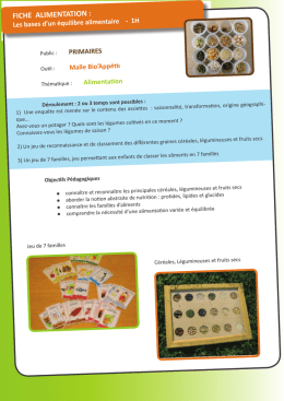 Les outils pédagogiques du CIVAM Bio Mayenne