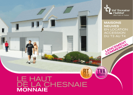 LE HAUT DE LA CHESNAIE - Val Touraine Habitat