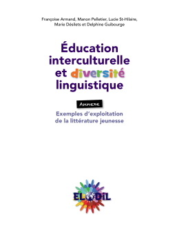 Éducation interculturelle et linguistique - Élodil