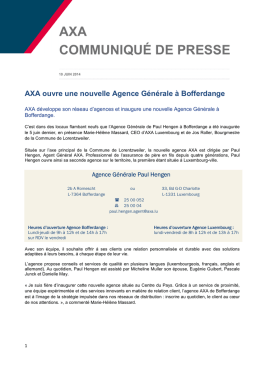 Agence Bofferdange - AXA Assurances Luxembourg