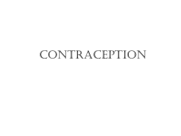 Contraception cours en ligne 2014 - e