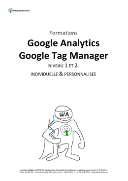 Formation Google Analytics / Google Tag Manager