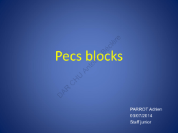 PECS BLOCK - becar 2014