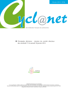 Cyclanet - Cyclotourisme