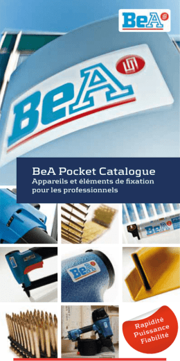 BeA Pocket Catalogue