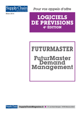 FUTURMASTER - Supply Chain Magazine