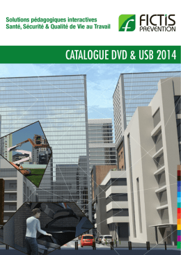 Catalogue DVD et USB