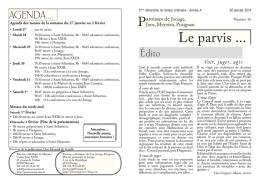 Le parvis - Paroisse de Meyzieu