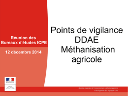 DDAE Méthanisation - EDD - DREAL des Pays de la Loire
