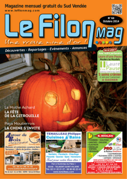 Magazine mensuel gratuit du Sud Vendée