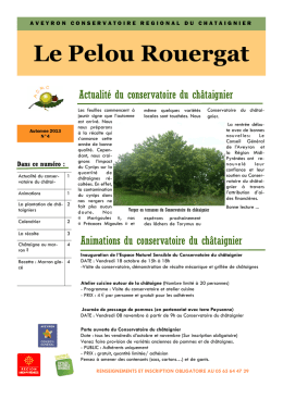 Télécharger le document - Aveyron Conservatoire Régional du
