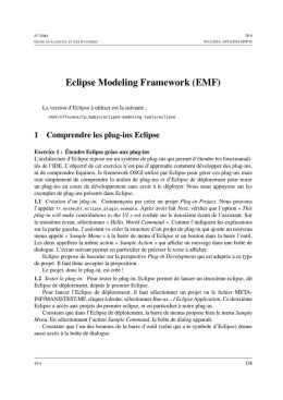 Eclipse Modeling Framework (EMF)