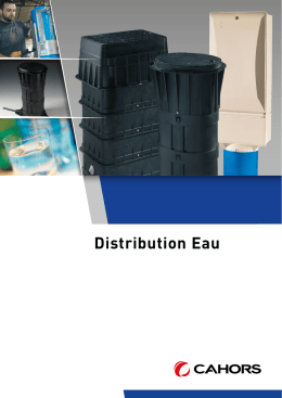 Catalogue Distribution Eau
