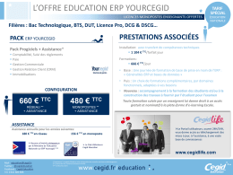 Offre Education ERP Yourcegid
