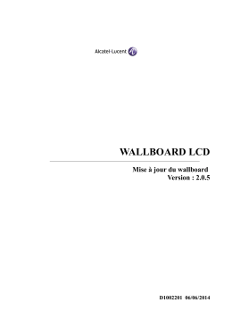 WALLBOARD LCD