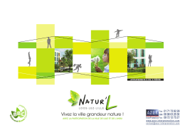 Natur L - Programme immobilier, acheter appartement et maison