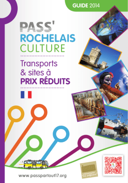 ROCHELAIS culTure - La Rochelle Tourisme