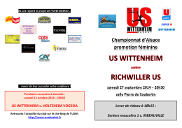 Programme Richwiller 27 sep 2014