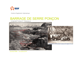 3. BREVET - Barrage de SERRE PONCON