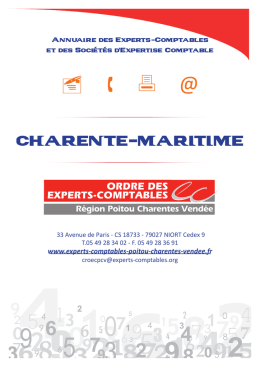    @ charente-maritime - Ordre des Experts