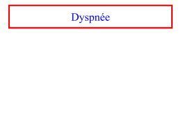 Dyspnée - Oncorea.com
