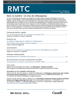 Le virus du chikungunya Document PDF 1 001 Ko