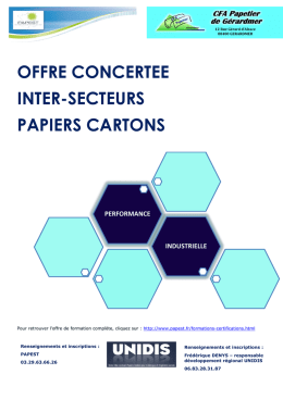Performance Industrielle