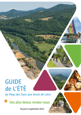 Guide d - Office de Tourisme des Sucs aux bords de Loire