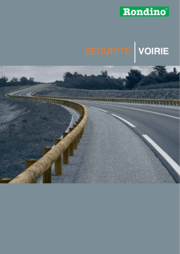 SECURITE VOIRIE - Gaillard Rondino