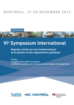 VIe Symposium International