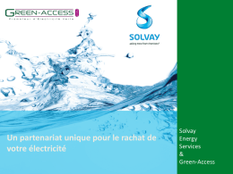 solvay / green access - France Hydro Électricité