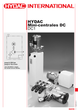 HYDAC Mini-centrales DC DC1