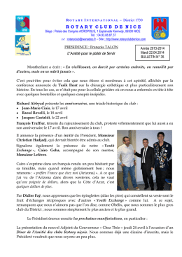 Document - Rotary Club de Nice