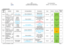 plan de formation 2013-2014