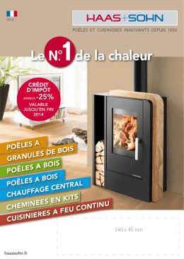 PO&Ecirc;LES A BOIS CHEMINEES EN KITS