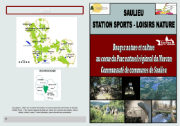 Communauté de communes de Saulieu Station Sports Loisirs Nature