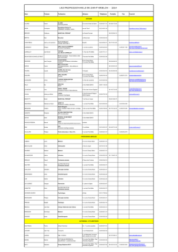 Liste des professionnels MAJ 12 2014 (2)