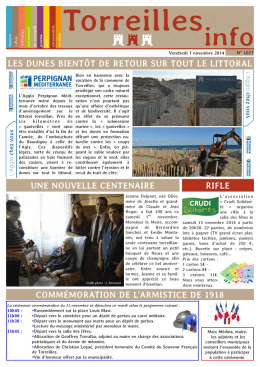 les dunes bient&ocirc;t de retour sur tout le littoral