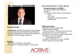 M. Hassan ACHOUMI
