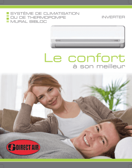 Brochure climatiseur-thermopompe biblocs MS11D 15