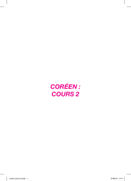 coreen (cours 2).indd