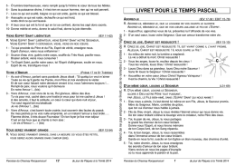 (Livret P\342ques \340 Trinit\351 2014 avec image)