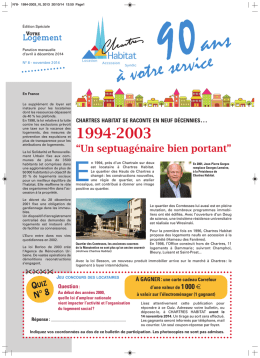 1994-2003 - Chartres Habitat